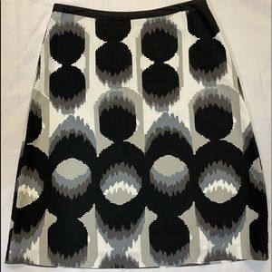 Boden A-line cotton spring/summer skirt